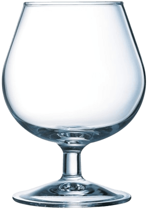 Cognacglass 25 cL til utleie